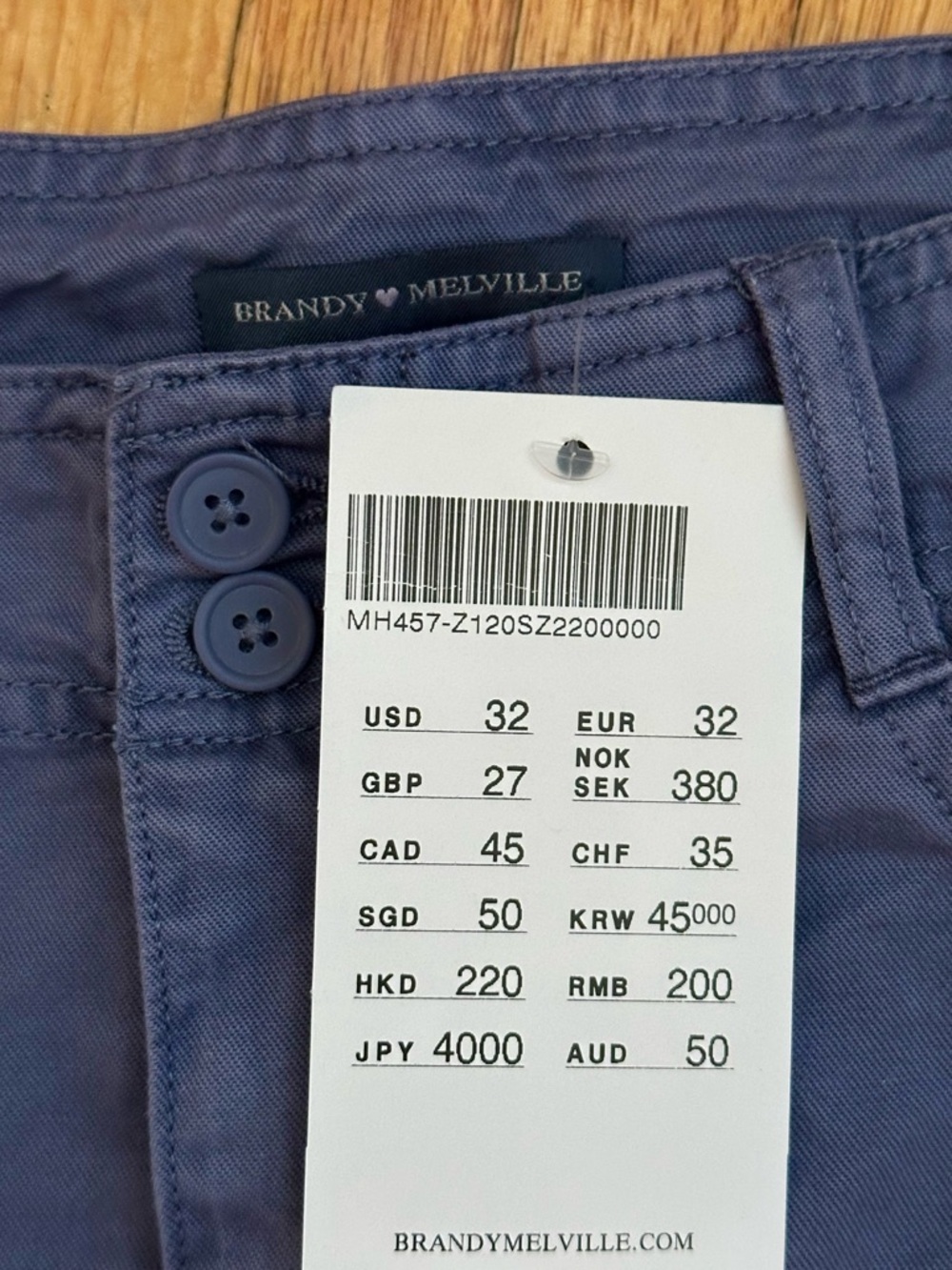 Brandy Melville Mini Cargo Skirt - Picture 3 of 3